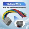 Pleoos Door Connector Pigtail Wire Harness Front Driver Or Passenger Only Compatible with Honda Civic EK CRV Prelude Acura