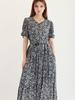 MONTEETH Dream Dress Floral Navy