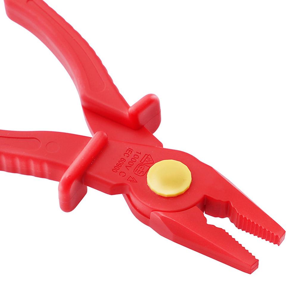 Multifunctional Insulated Plastic Cutting Pliers for Instrument Installation & Circuit Repair Professional Household Use