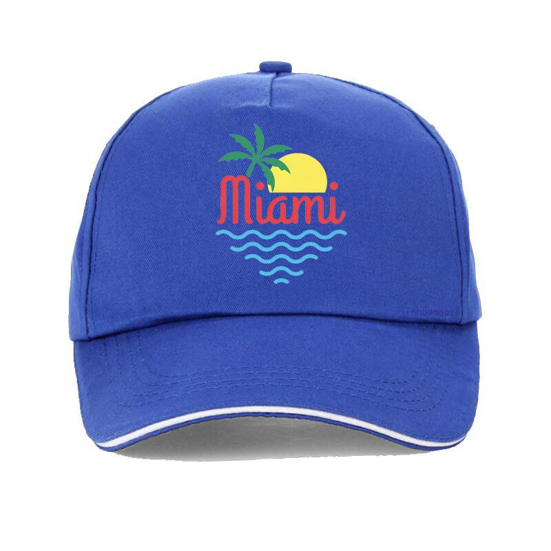 Miami Baseball Caps Christmas Hat Unisex Women Adjustable Dad Caps Streetwear Outdoor for Sun Hat