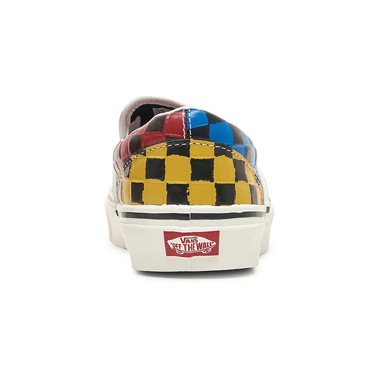 Slip-On Classic Vans 98 Dx 'Anaheim Factory - Multi-Color Checkerboard' VN0A3JEX9ID