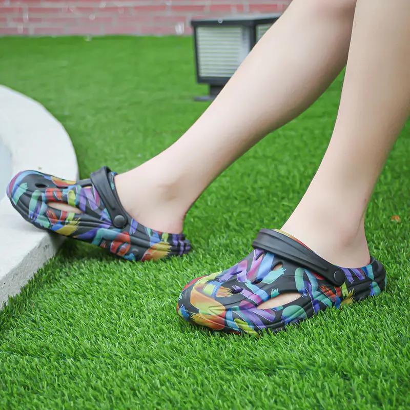 Pantoufles à plateforme pour hommes, chaussures d'été pour adultes, style 2024, tendance originale, caoutchouc Eva, amusantes, élégantes, de luxe, Y2K