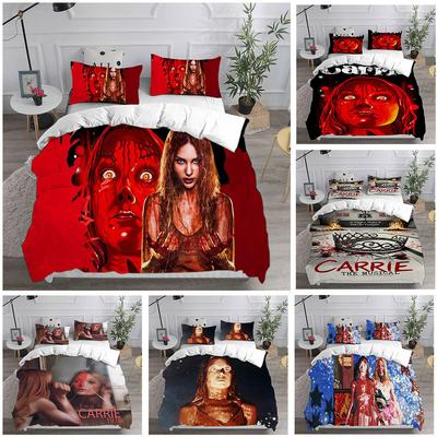 Carrie (1976) Bettwäsche-Sets Weiche Bettdecke Bettbezug Kissenbezug 2-3-teilige Sets Kinder Erwachsene Schlafzimmerdekoration