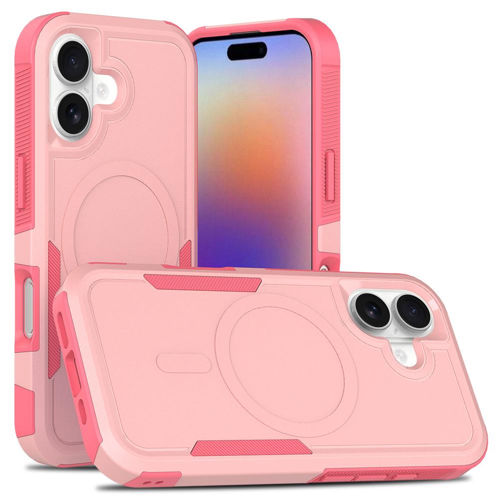 New for Apple 17pro Sail Phone Case TPU 2-in-1 16 Full Pack Anti Drop Magnetic Phone Protection Case