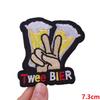Netherland Oeteldonk Emblem Embroidered Patch Frog Patch Iron On Patches For Clothing Diy Netherland Carnival Patches Sew Badges 