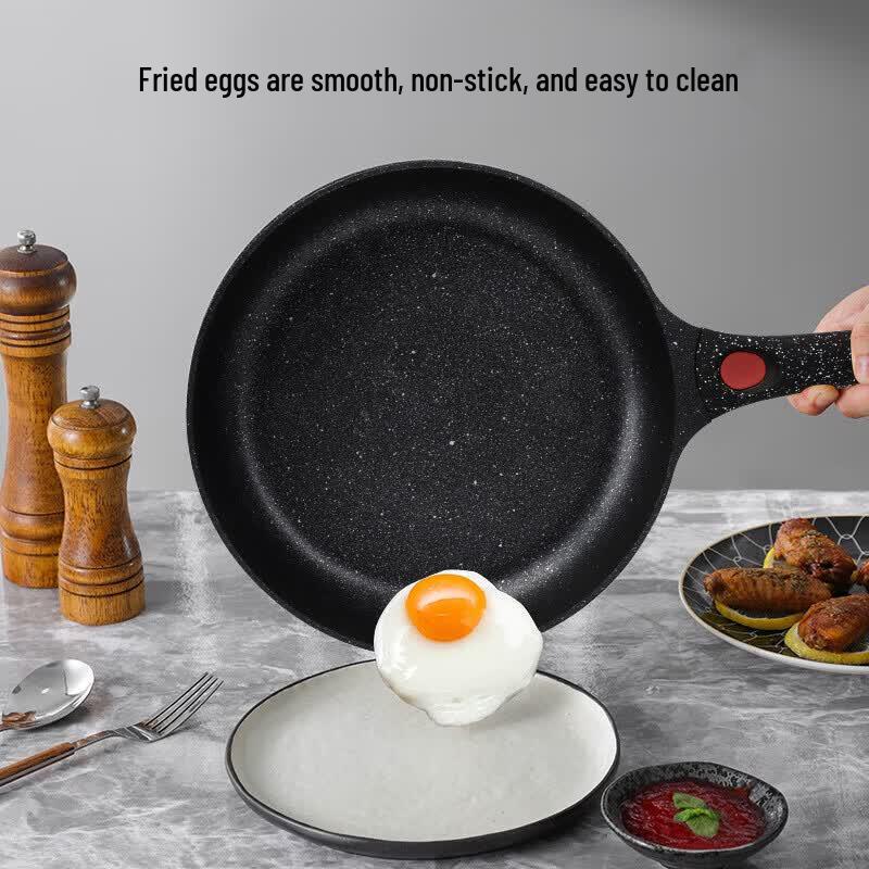 WuTuo 28cm Aluminum Non-stick Frying Pan with Detachable Handle