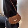 Saddle Shoulder Bags For Women 2026 New Small Women Underarm Bag High Quality Leather Women's Crossbody Bags Handbags And Purses