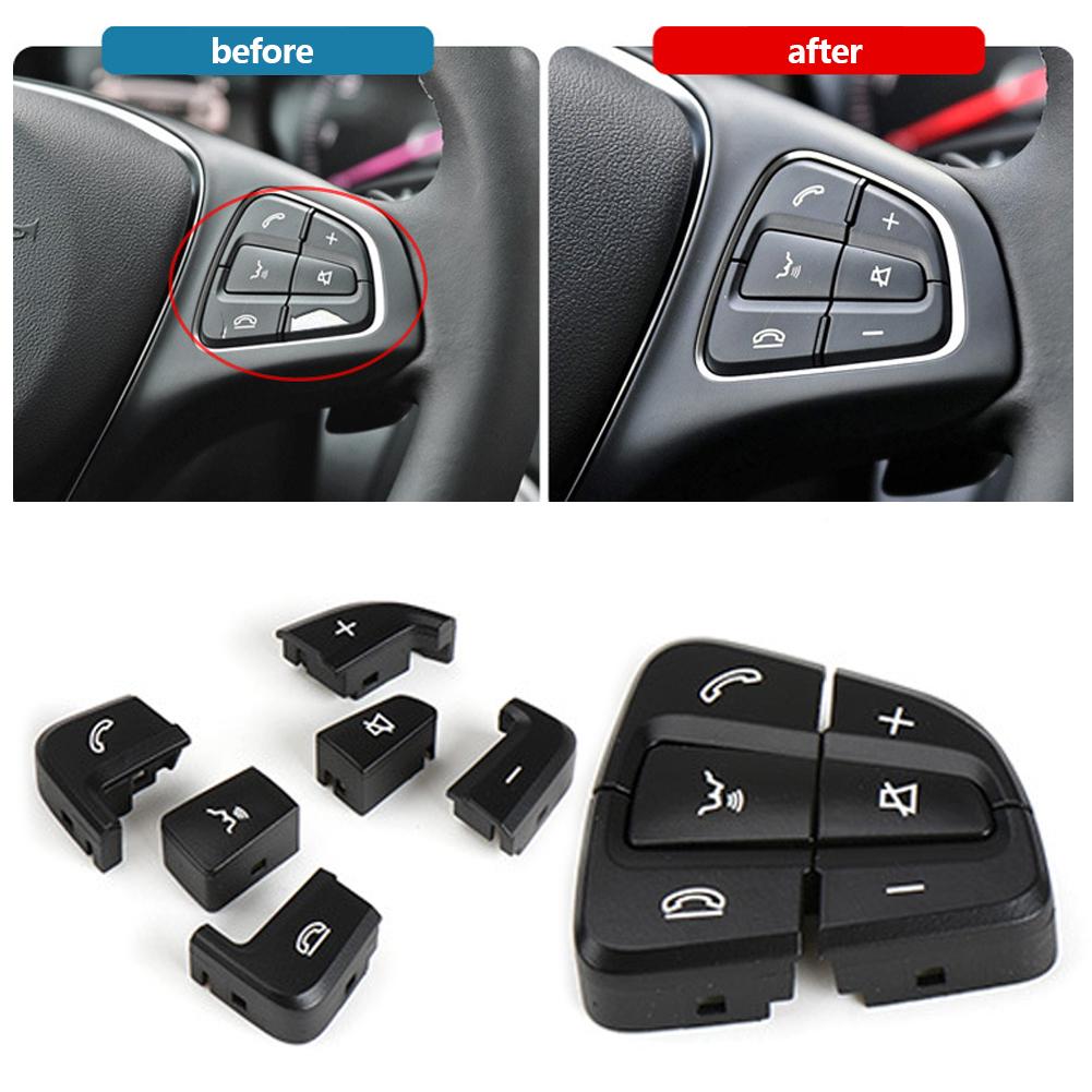 0999050200 Car Steering Wheel Left/Right Switch Button Replacement Parts for Mercedes Benz C GLC Class