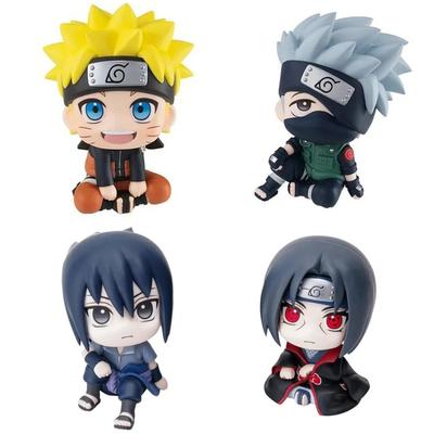 Hot Naruto Anime Figure Uzumaki Naruto Kakashi Uchiha Sasuke Itachi Cute Toys Q Figurals Action Figurine Model