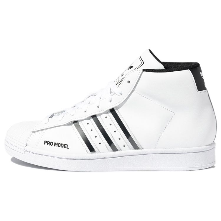 

Adidas Pro Model Unisex Lifestyle Sneakers White Black FX7821 36 белый
