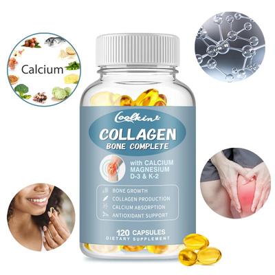 Capsules Are Rich In Collagen Extract, Contain Plant-based Calcium and Magnesium, Are All-natural, and Suitable for Both Men and Women.