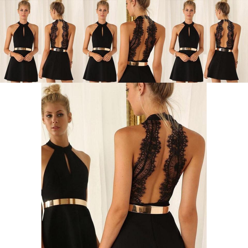 Elegantes Damen Sommerkleid aus Chiffon, perfekt für Cocktailpartys und Abendveranstaltungen