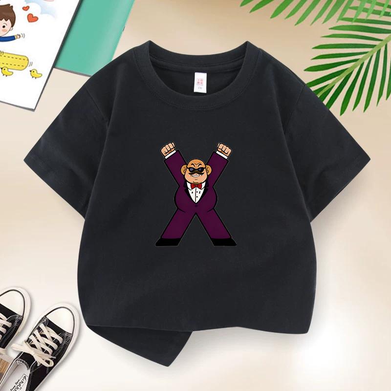 Dragon Ball Summer Childrens TShirt with DZ Letters Print Cute Casual Short Sleeve for Boys and Girls Suitable As A Gift