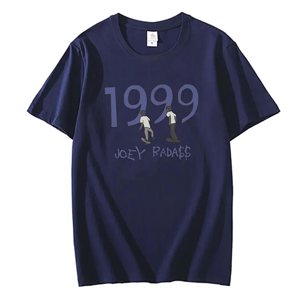Rapper 1999 Joey Badass Print T-shirts Men Hip Hop Vintage Tshirt Male Korean Fashion Trend Oversized T-shirt Men's Streetwear