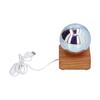 LED Night Light USB Interface Glass Ball Projection Lamp RGB Table Decoration for Home