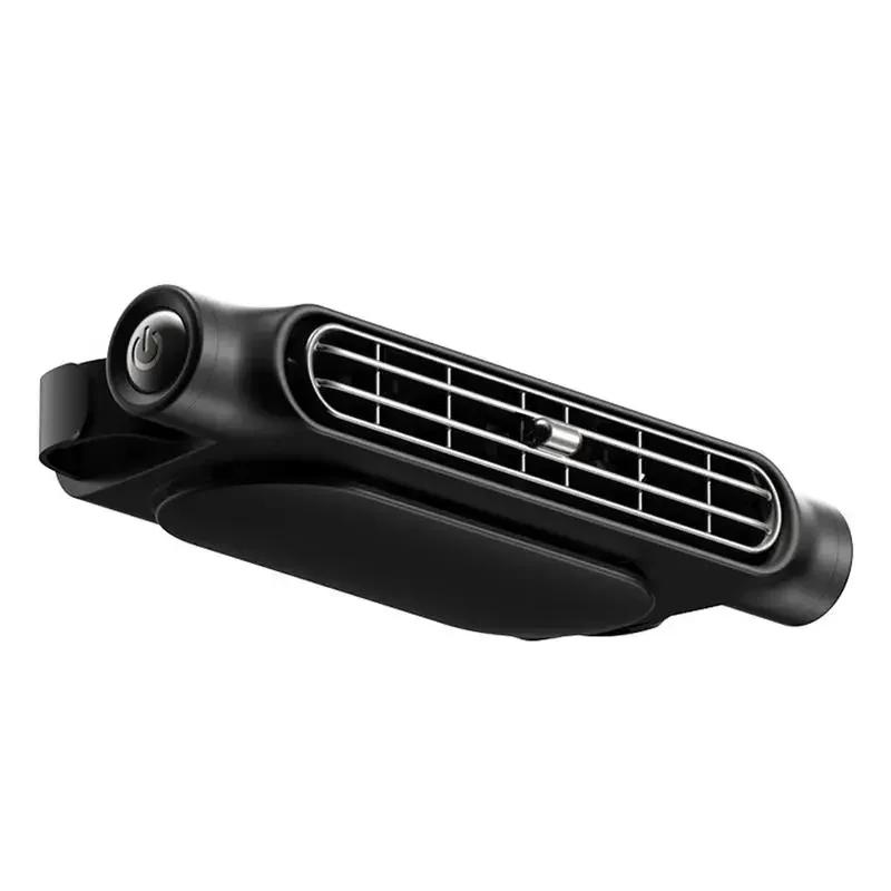 Auto Backseat Backseat Cooling Fan Electric Car Fan Three Adjustable Wind Speeds Cooling Tool for Mini Cars RVs Sedans Worldmuma