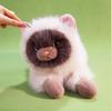 Plush Cat Adorable Toy Stuffed Doll With Sound For Kids Decorative Bedroom