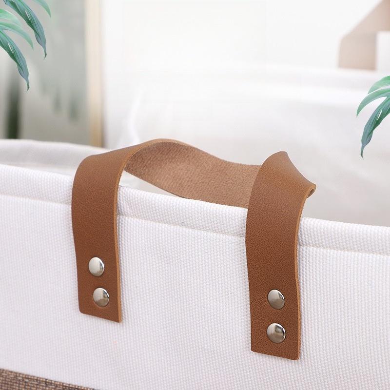 Oxford Fabric Dirty Clothes Basket Large-capacity Household Foldable Laundry Basket Storage Bag for Laundry Room Dorm