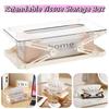 Extendable Tissue Storage Box Minimalist Height Adjustable Light Luxury Napkin Holder Multi-functional Anti-slip Paper Container