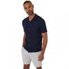 Threadbare Mens Textured Jersey Regular Shirt