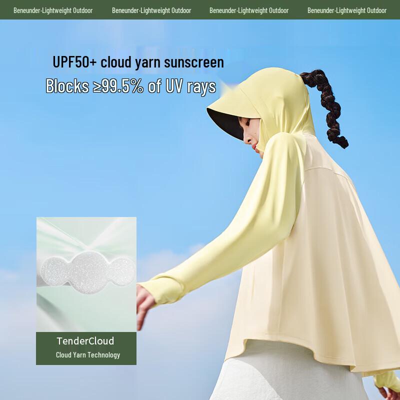 Jiaoxia Women's Cooling Hooded Sun Protection Jacket