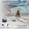 Mini DC5521 To 5.5x2.1mm /Type C Cable With 19OWG Wire And Multiple Length Option For Indoor And Outdoor Use