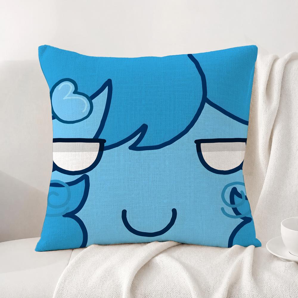 Anime Battle for Dream Island Cushion Cover Natural Linen Pillowcase Set AllinOne Decor Cushion Cover for Sofa Bedroom Chair