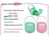 PP Plastic Pacifier & Teether Storage Case - Anti-Drop, Portable Nipple Box