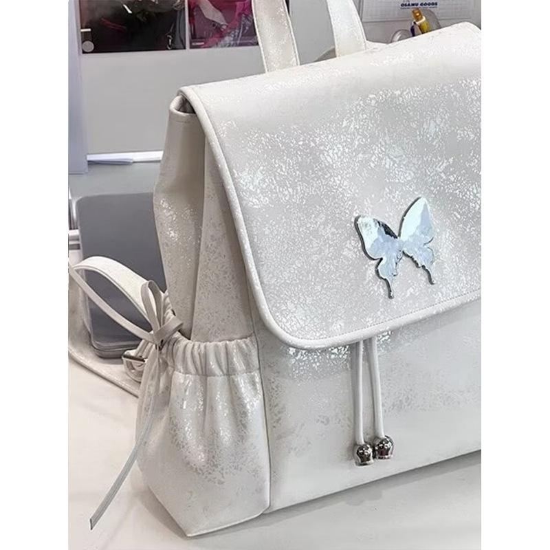 Small Fresh Backpack Women's Niche New Fashion Versatile Trend Backpack Large Capacity High Face Out Bag