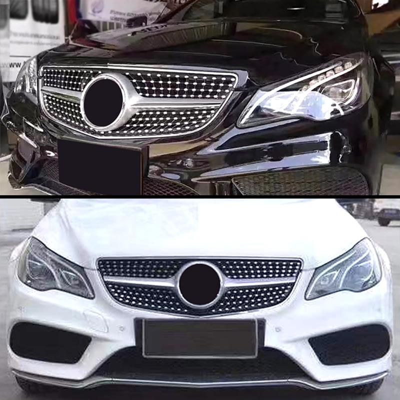 Kühlergrill Stoßstangen Grille für Mercedes Benz W207 C207 A207 E-Klasse Coupe 2009-2016 wie E200 E260 E320 E350 E400 E500