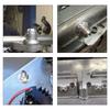 Aluminum Straight Male Weld Fitting Adapter External Thread Weld On Fittting Bung Nut  Tank