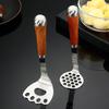 Stainless Steel Potato Masher Wooden Long Handle Multifunctional Manual Carrot Avocado Vegetable Food Mashing Tool Kitchen Gadgets