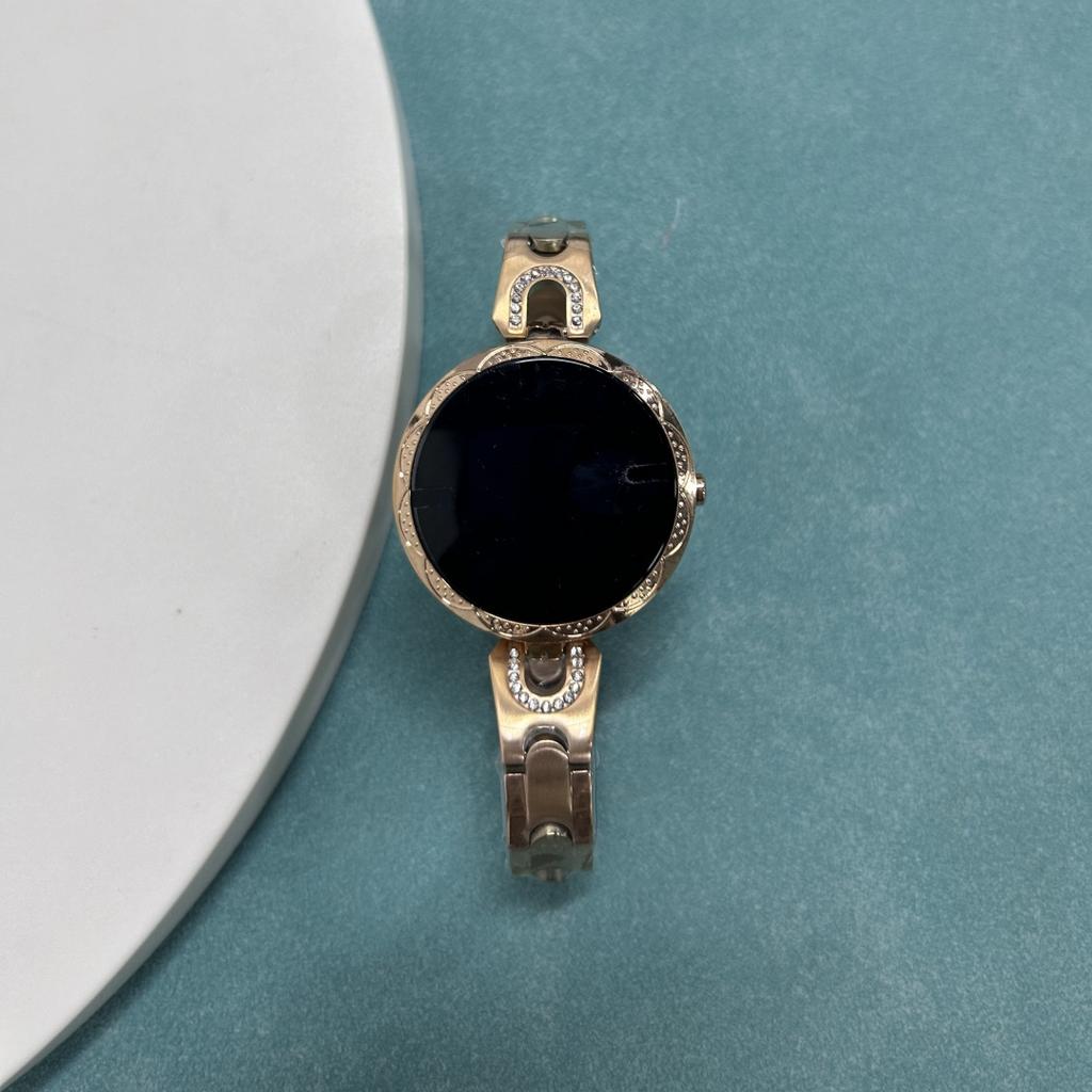 Rainbuvvy AK15 Women Fashion Smart Bracelet 1.08inch HD LCD Screen 240x210 BT4.0 IP67 Waterproof 120mAh Android Smart Watch Special Gift