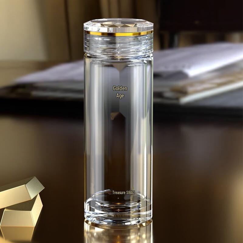 Sibu Double-Layer Glass Tea Infuser Bottle