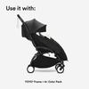 [Stokke] Stokke [Official] YOYO Footmuff Black W18.5cm x H5cm x D89cm 646603
