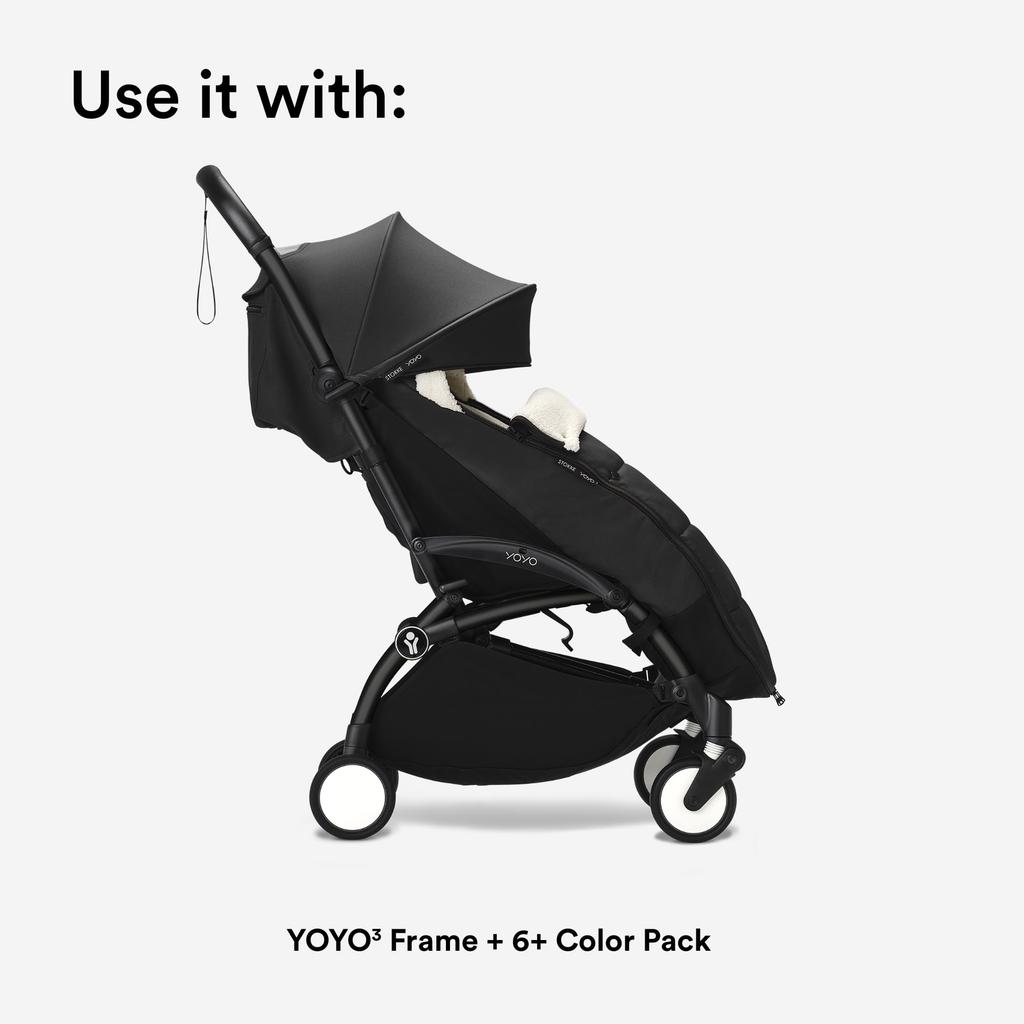 [Stokke] Stokke [Official] YOYO Footmuff Black W18.5cm x H5cm x D89cm 646603