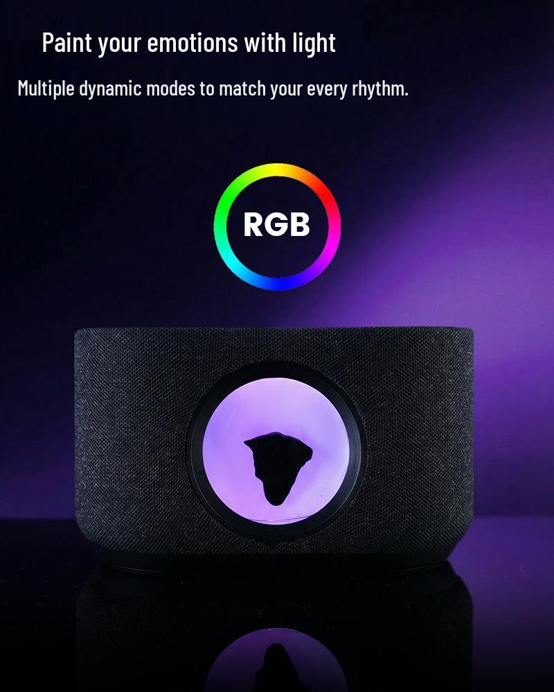 High-Quality Magnetorheological 3D Surround Bluetooth Speaker with Deep Bass for Computer Gaming