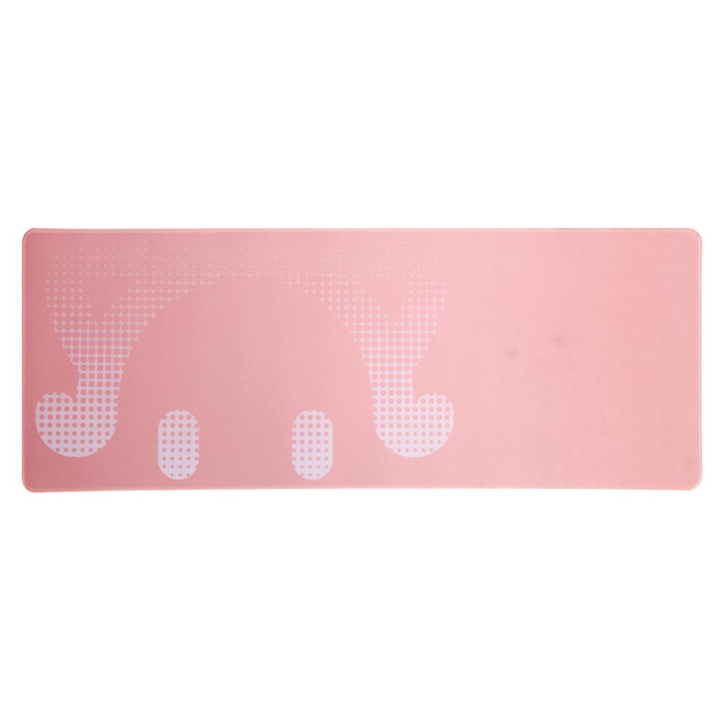 Large Mouse Pad NonSlip Computer Game Notebook Tablet Mat Office Computer Accessories(Pink )