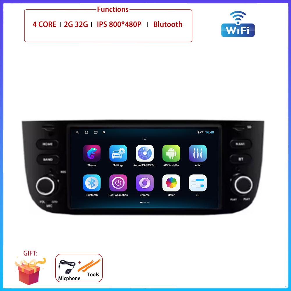 

6.2“ 4G для Fiat Linea Punto evo 2012 - 2015 Car Carplay Auto Android OS Радио Навигация GPS Мультимедиа Видео Плеер BT 5.0