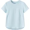 Balabala Girls' 2025 Summer Short Sleeve Sun Protection T-shirt
