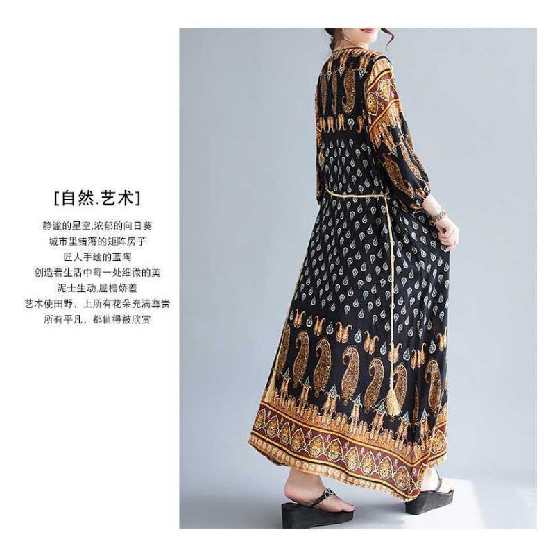 Summer New Women's Long Lady Dresses Dresses