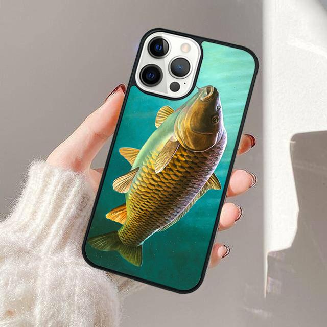 Coque de téléphone Poisson Carpe Pour Apple iPhone 17 Air Pro Max Plus Coque Pour iPhone 17 Air 14 15 16 13 12 Max Housse