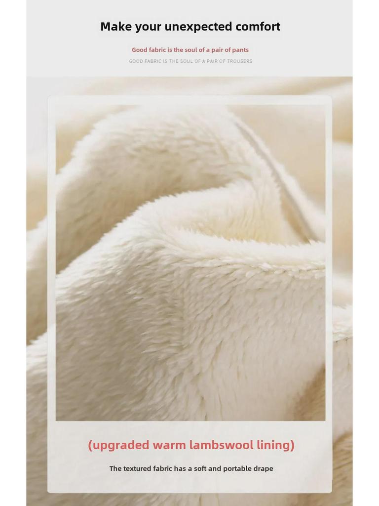 Lambskin Soft Maternity Leggings: Thick, Velvet, Belly Support Sports Pants
