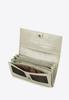 Wittchen Women's Leather Wallet With A Straight Cut, Beige, Natural Leather