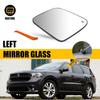 Driver LH Side Heated Mirror Glass W/ Backing Plate For 2011- Dodge Durango