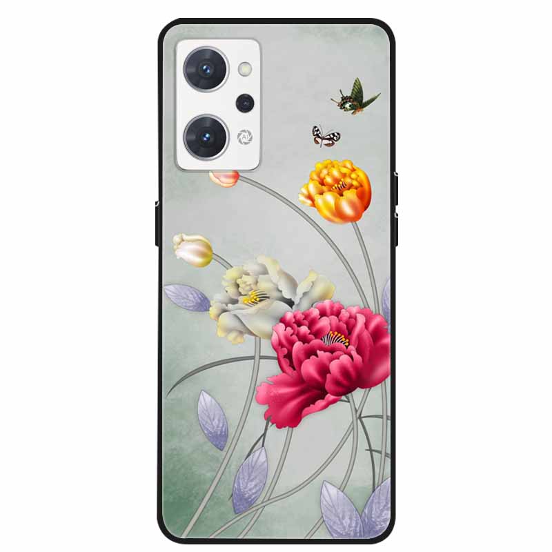 For Oppo Reno 7A 9A Case Phone Cover Soft Silicone Shockproof TPU Funda On For Oppo Reno9 A 5G Protection Capa Reno7 A / Reno9A