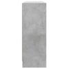 Sideboard Concrete Grey 91x28x75 cm Engineered Wood