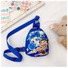 Zha Printed Ne Shoulder Chest Bag Anime Peripheral Children Cartoon Outdoor