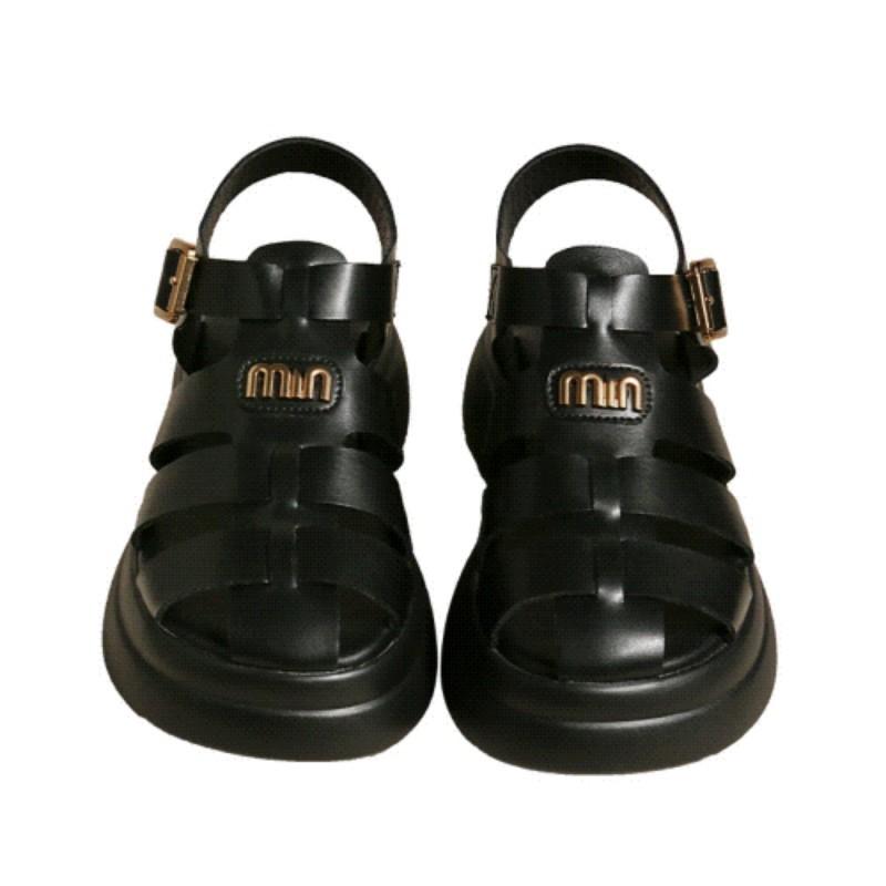 Fashion New Summer Fashion, Comfortable and Casual Thick-soled Platform Platform Thick-soled British Style Casual Women's Shoes