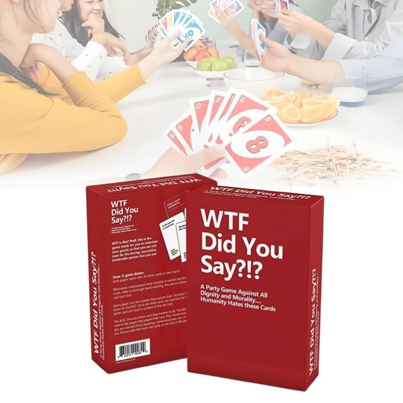 Engaging Wtf Did You Say Vertellis For Fun Family Game Nights